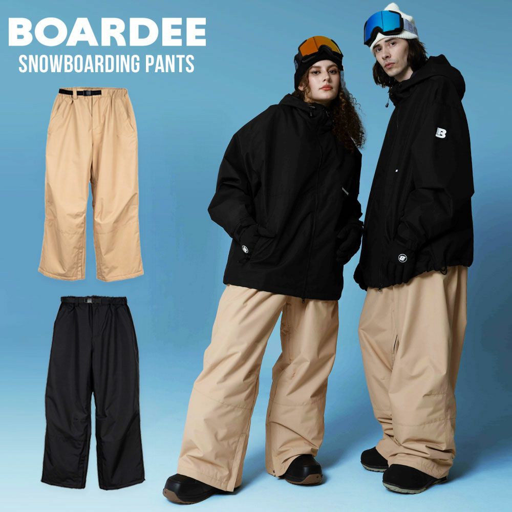 スノボウェア メンズ パンツ 単品 スノーボードウェア BOARDEE