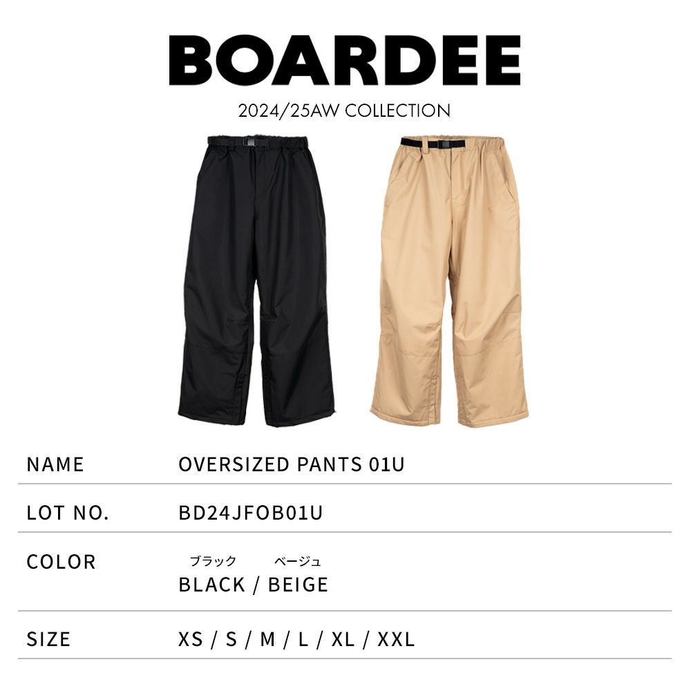 スノボウェア メンズ パンツ 単品 スノーボードウェア BOARDEE