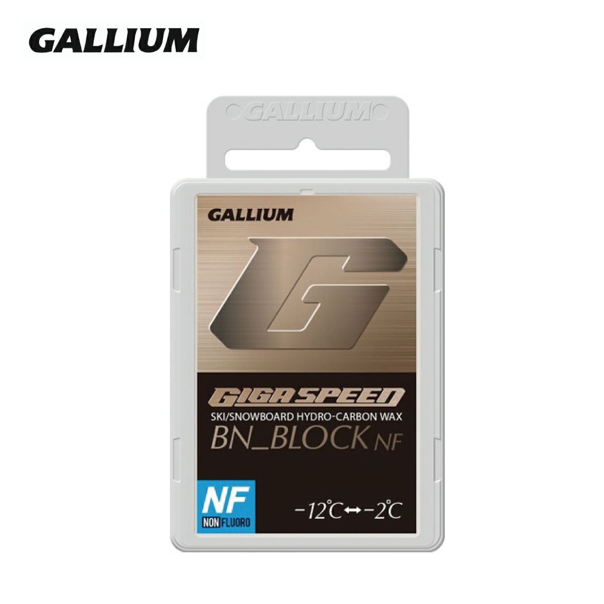 GALLIUM ガリウム ワックス GS4006 / GIGA SPEED BN_BLOCK NF 50g 固形
