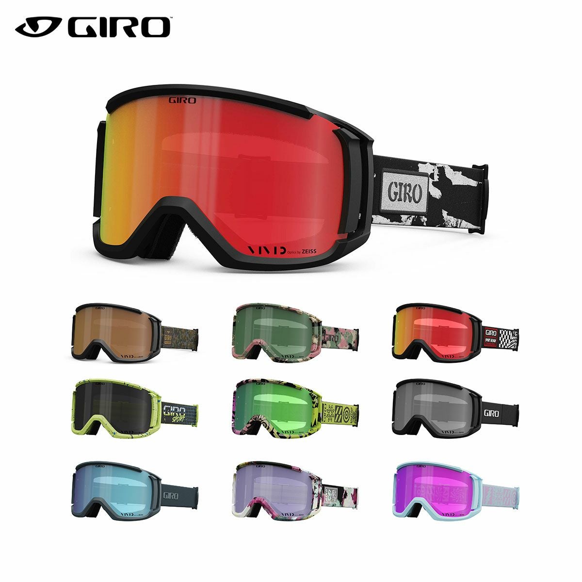 GIRO ジロ スノボ スノーボード ゴーグル メンズ レディース 2025