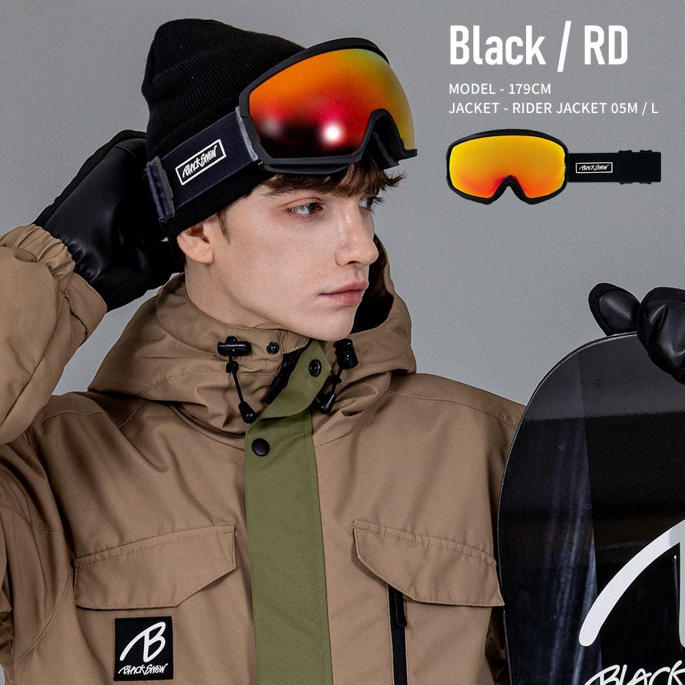 スノボ スキーゴーグル メンズ スノーボード BLACKSNOW BS25EFGG07 F