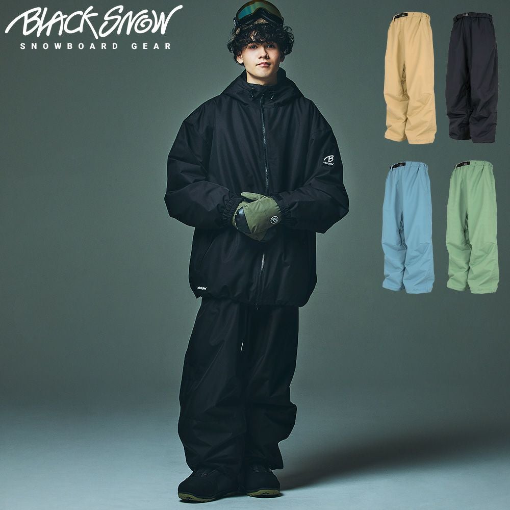 スノボウェア メンズ パンツ 単品 スノーボードウェア BLACKSNOW