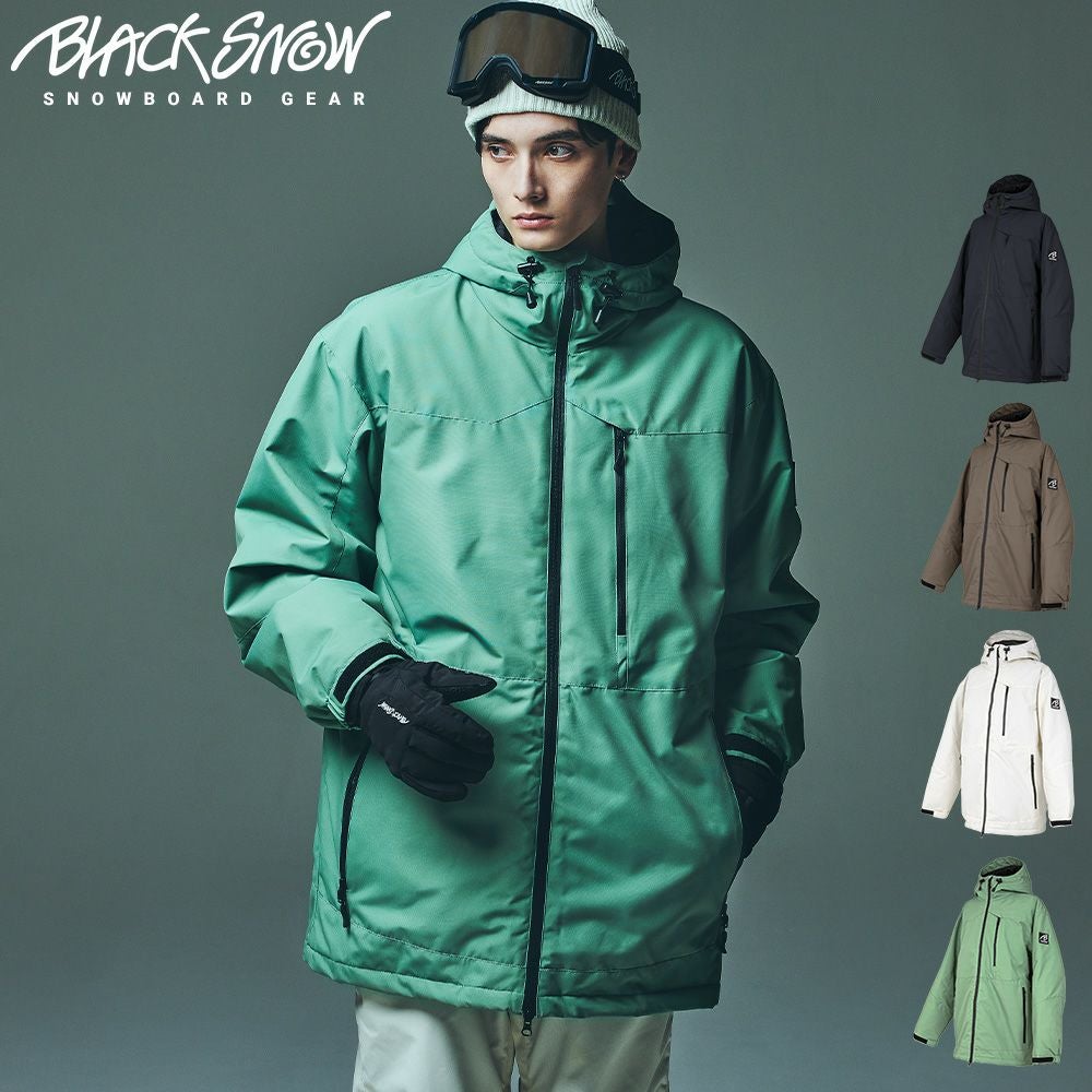 スノボウェア メンズ ジャケット 単品 スノーボードウェア BLACKSNOW