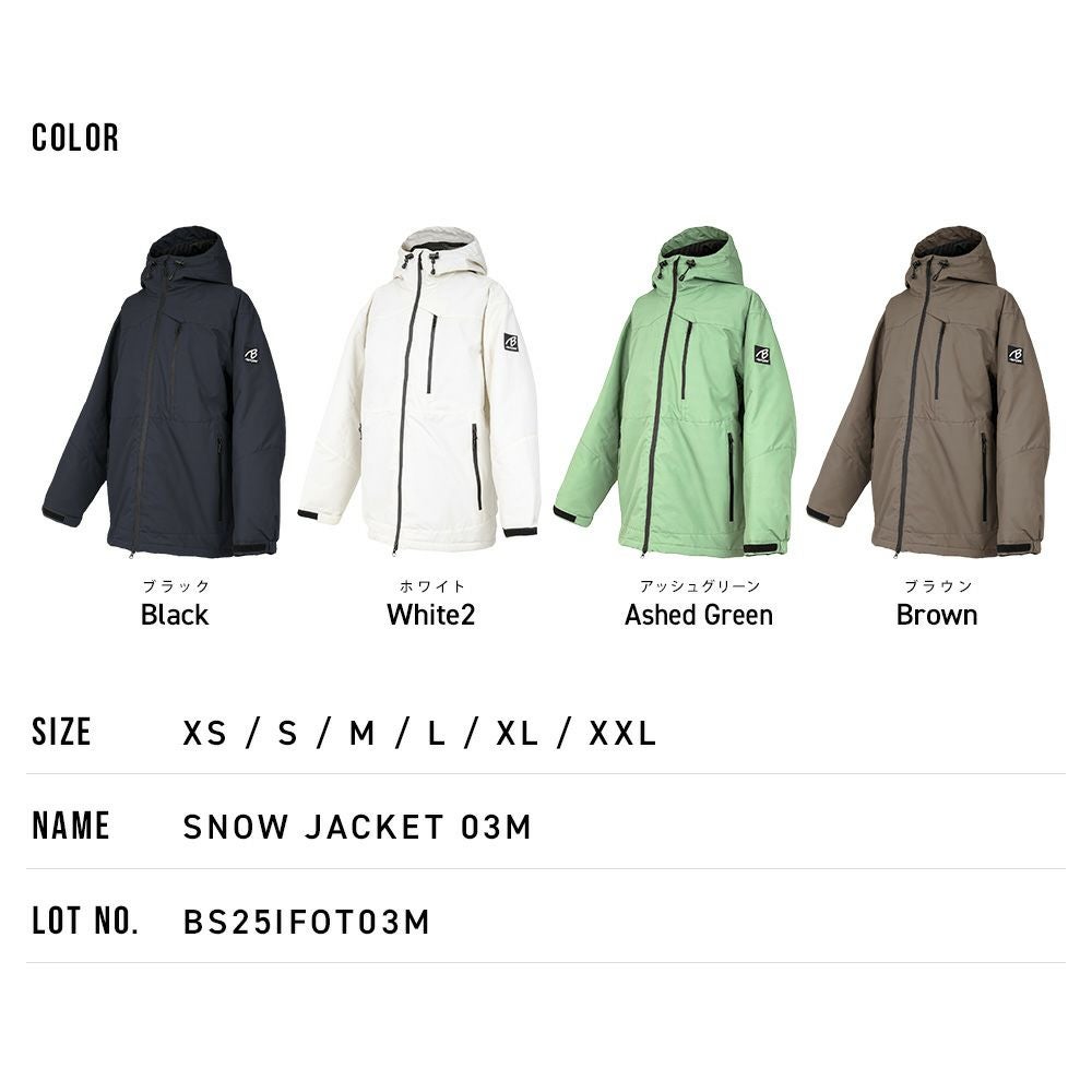 スノーホワイト確認ページ スノボウェア メンズ ジャケット 単品 スノーボードウェア BLACKSNOW