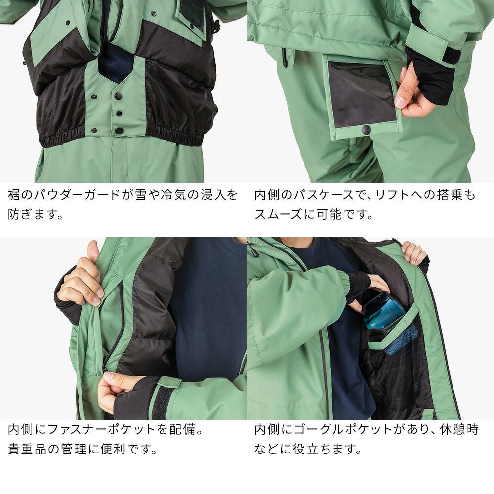 スノボウェア メンズ ジャケット 単品 スノーボードウェア BLACKSNOW