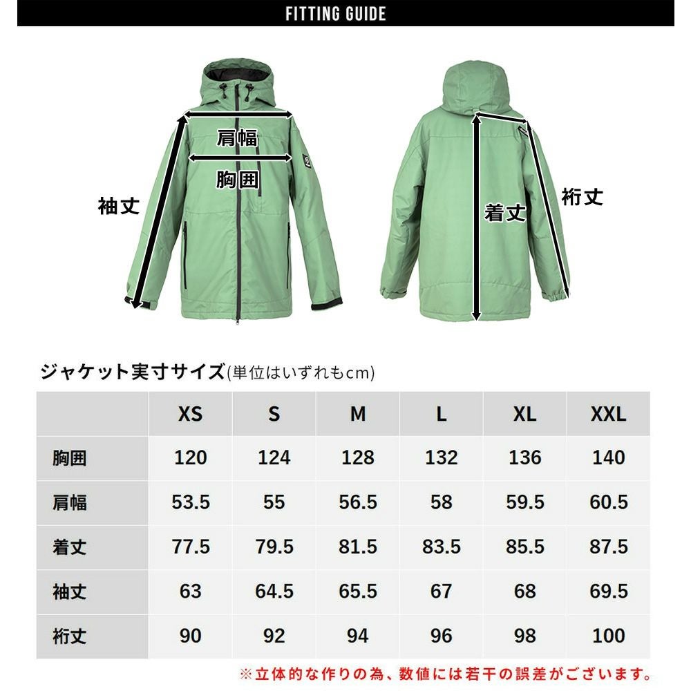 スノボウェア メンズ ジャケット 単品 スノーボードウェア BLACKSNOW