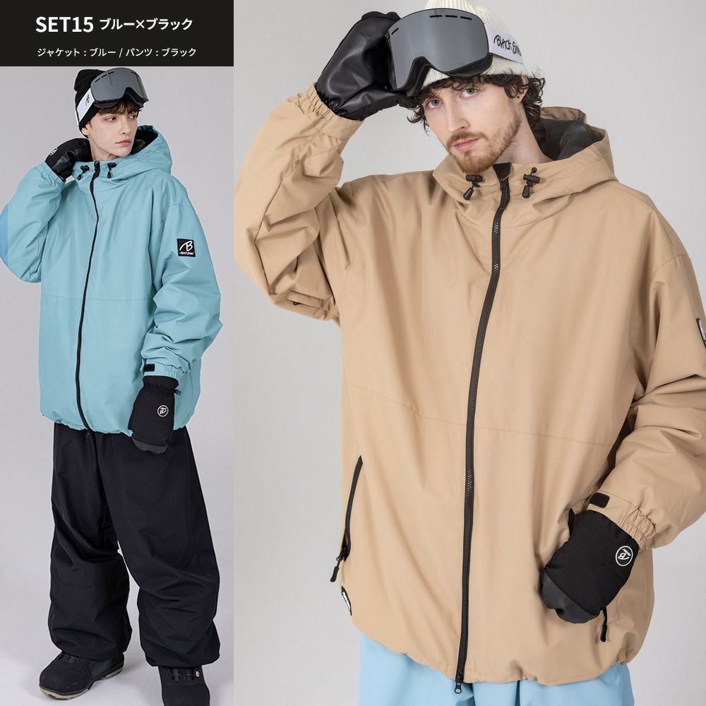 ブラック スノーボードウェア ウエスト調整可能 Amazon.co.jp: [BLACK SNOW] スノボウェア 上下セット メンズ