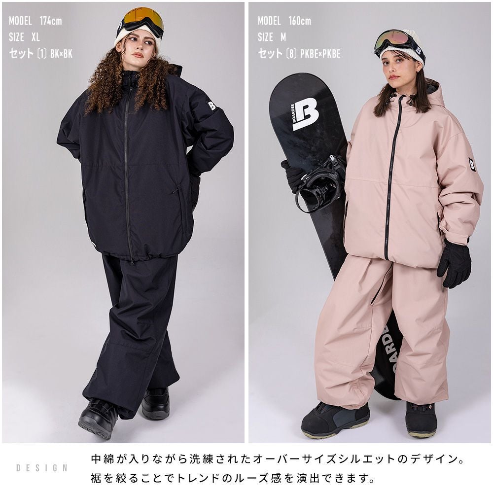 超お得！レア！TYANDY スノーボードウェア上下セット　ユニセックスLサイズ スノーボードウェア 上下セット AIRREAL エアリアル ボンディング 防水