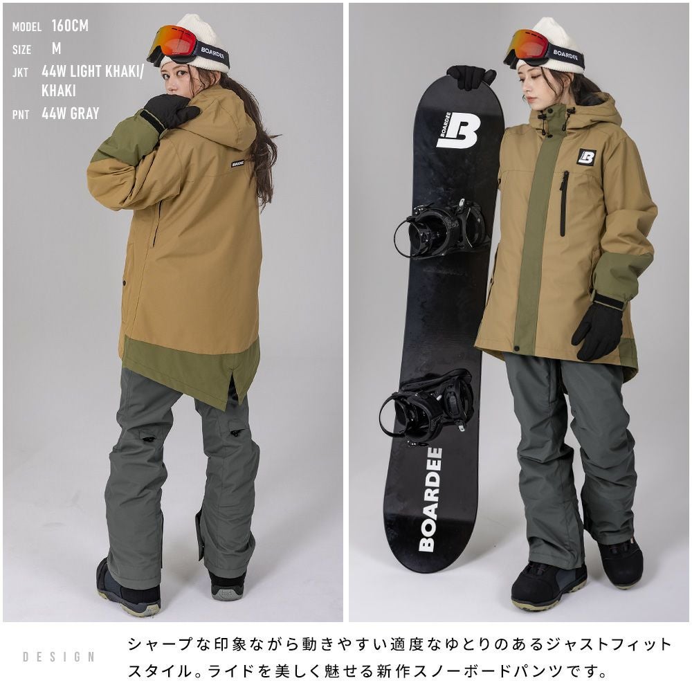 スノボウェア レディース パンツ 単品 スノーボードウェア BOARDEE