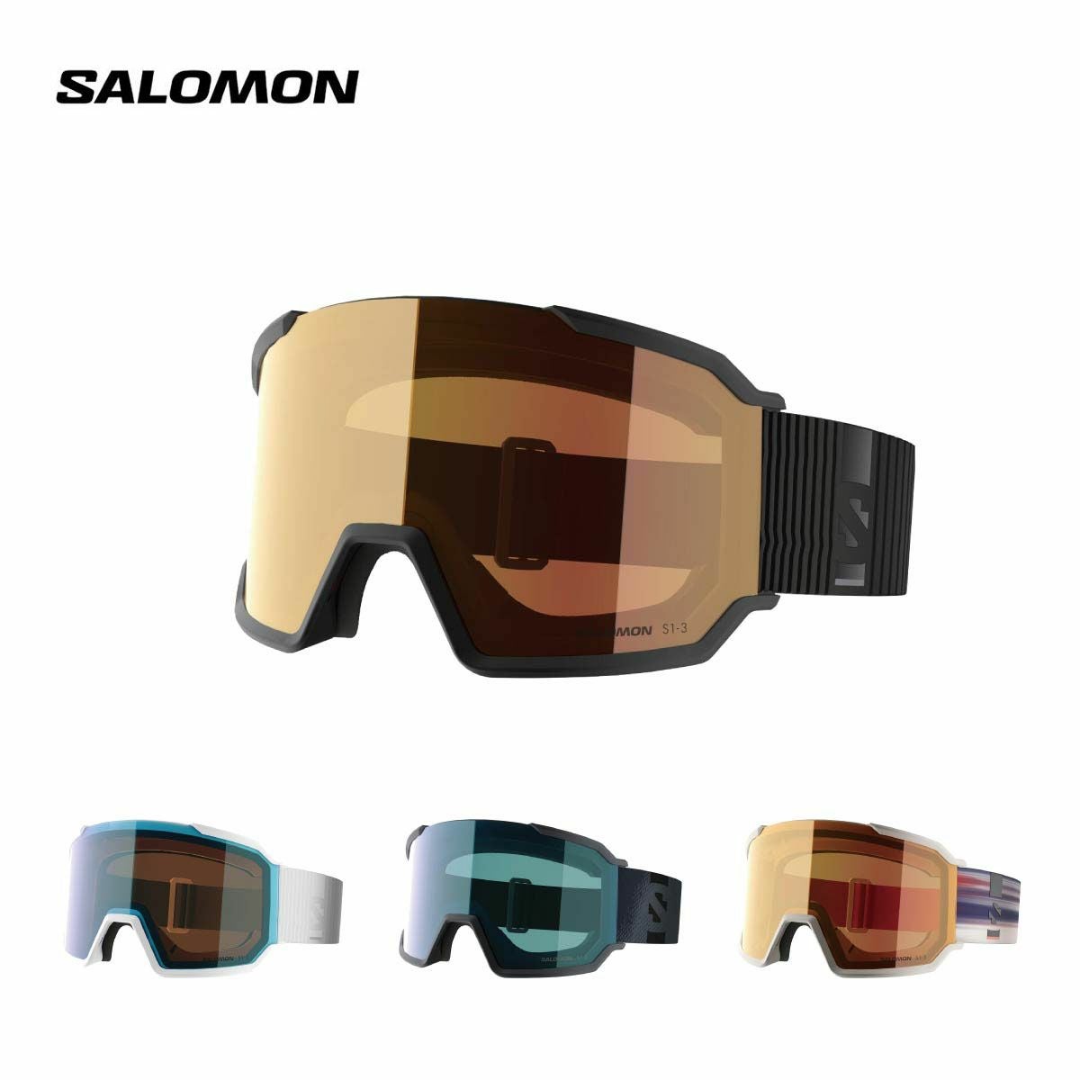 SALOMON サロモン スノボゴーグル メンズ レディース＜2026＞S/VIEW 3