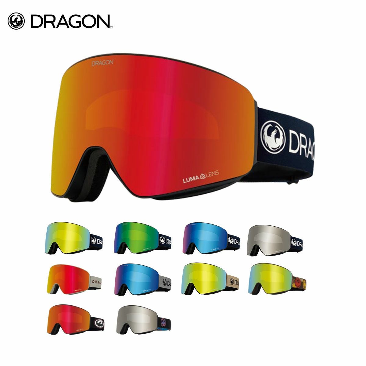 DRAGON ドラゴン スノボゴーグル メンズ レディース＜2026＞PXV / ピー