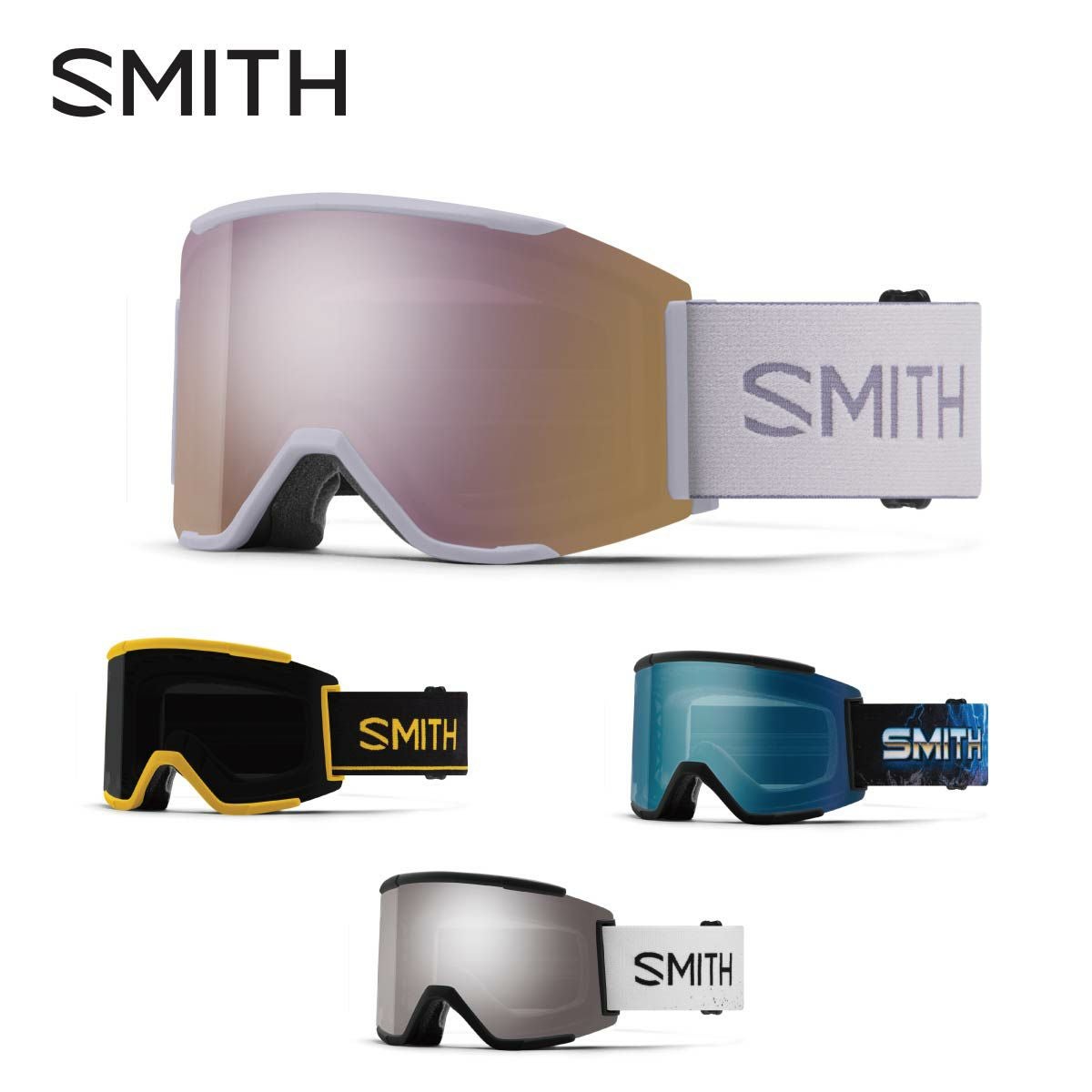 SMITH スミス スノボゴーグル メンズ レディース＜2026＞Squad XL