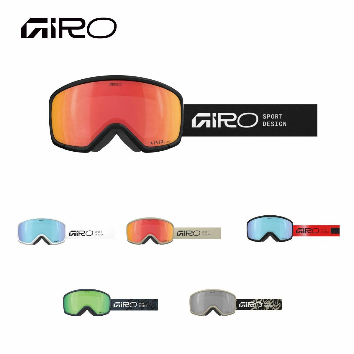 GIRO ジロ スノボゴーグル メンズ レディース＜2026＞Ringo AF