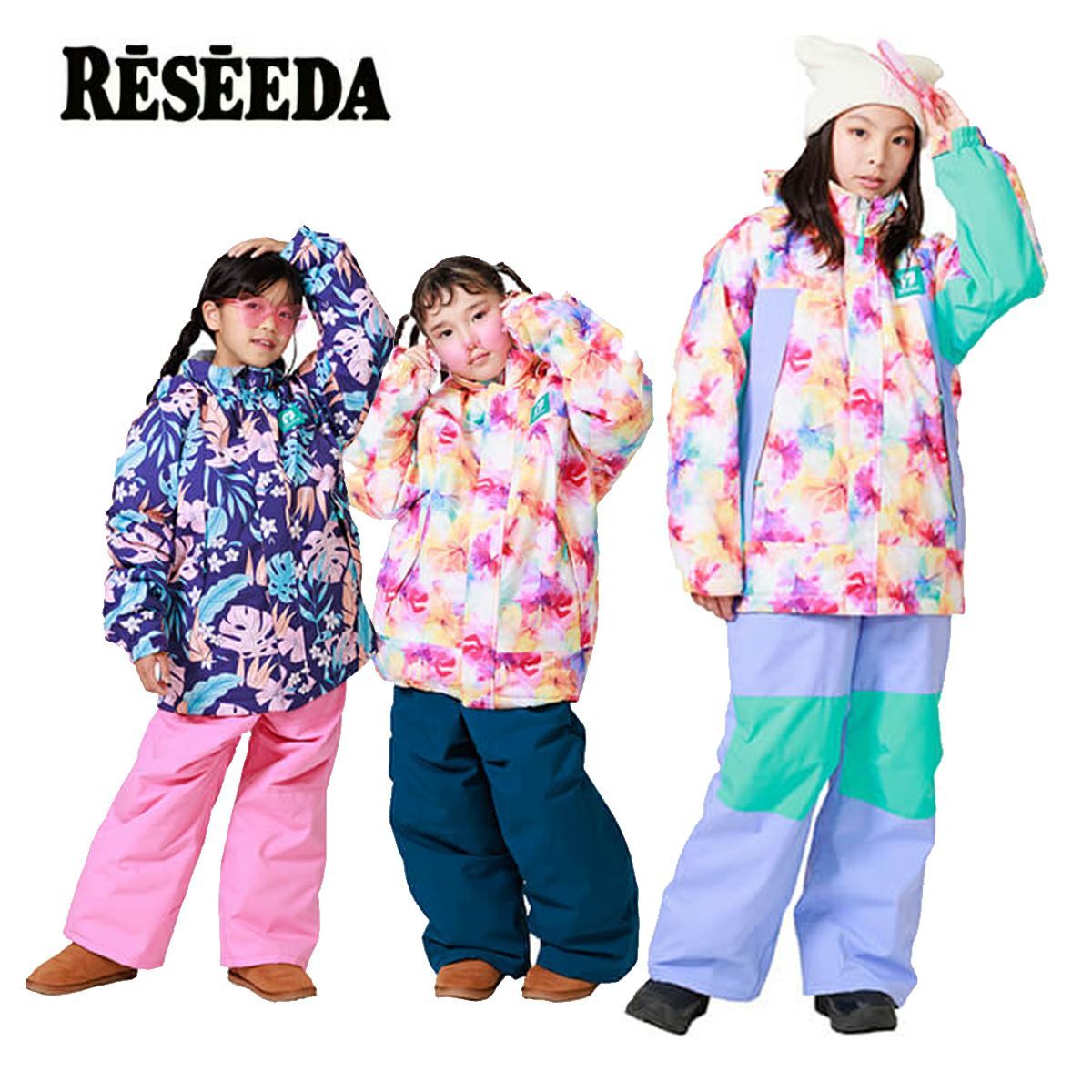 RESEEDA レセーダ スノボウェア 上下セット キッズ ジュニア＜2026
