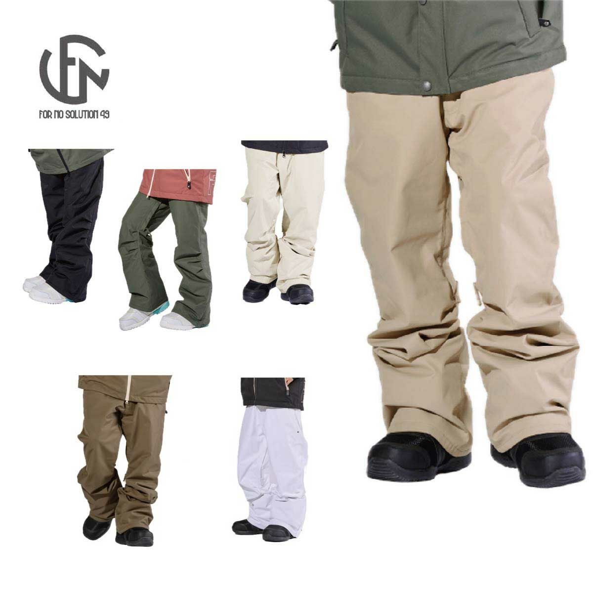 スノボウェア スノボパンツ FOR NO SOLUTION 49 フォーノー