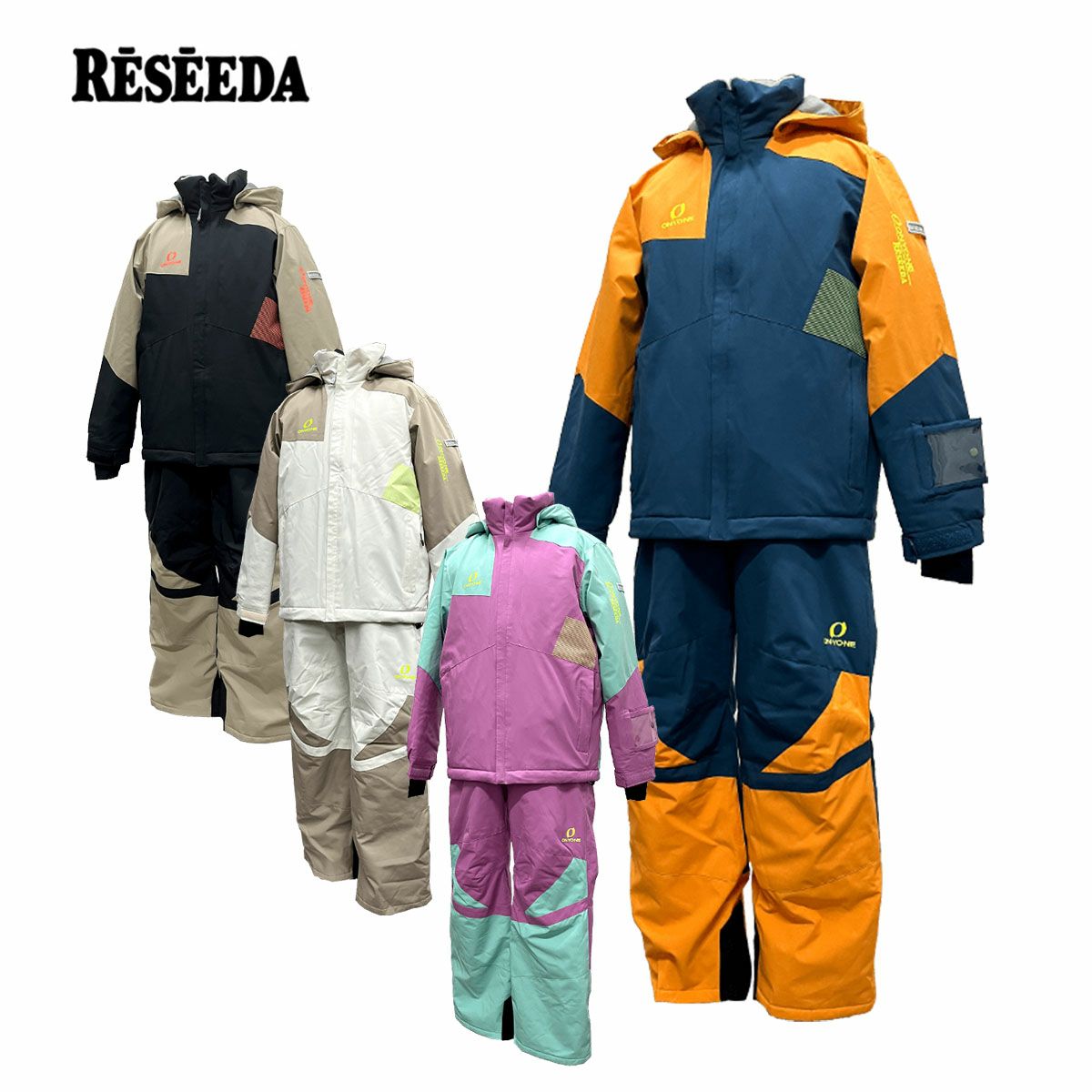 スノボウェア キッズ スノーウェア ジュニア レセーダ RESEEDA 上下