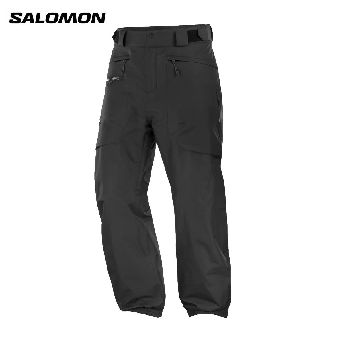 SALOMON スノーボードパンツ ブラック スノーウェア SALOMON サロモン スノボ スノーボードウェア パンツ メンズ＜2026